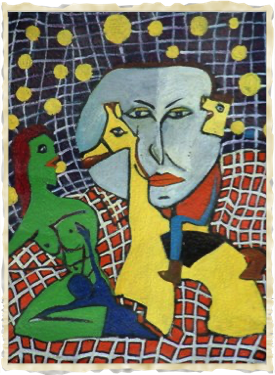 Petty bourgeois

Acrylic on paper
70X100
1990