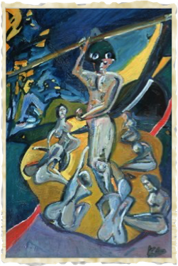 Bacchanalia

Acrylic on cardboard
100X70
1996