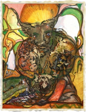 Wise
Acrilycmon wood board

60x40
1997