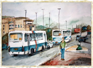 Buses in Rio de Janeiro
watercolour
2008 Buses in Rio de Janeiro
watercolour
2008