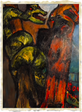 Fire inside
Acrylic on canvas
80X60
2024 Fire inside
Acrylic on canvas
80X60
2024