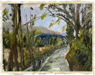 Iron bridge
Oil on the canvas
40X60
2022 Iron bridge
Oil on the canvas
40X60
2022