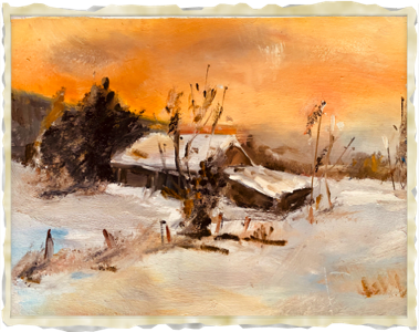 Winter house( copy)
Oil on the canvas
40X60
2022 Winter house( copy)
Oil on the canvas
40X60
2022