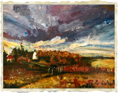 Kemence chapel
Oil on the canvas
40X60
2022 Kemence chapel
Oil on the canvas
40X60
2022